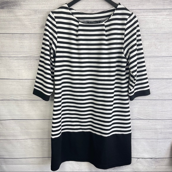 V Vintage Tunic Top Dunnes Striped Size Large - Picture 3 of 9
